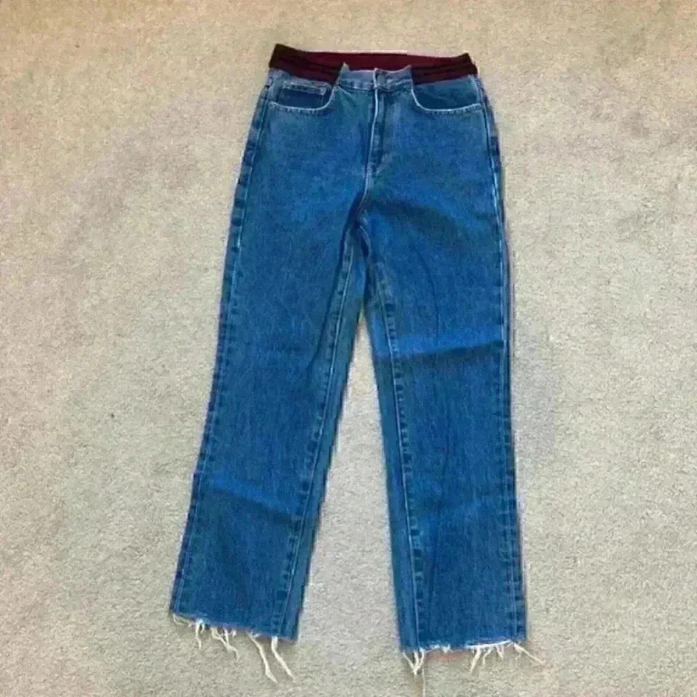 Carmar high rise denim jeans in size 25
